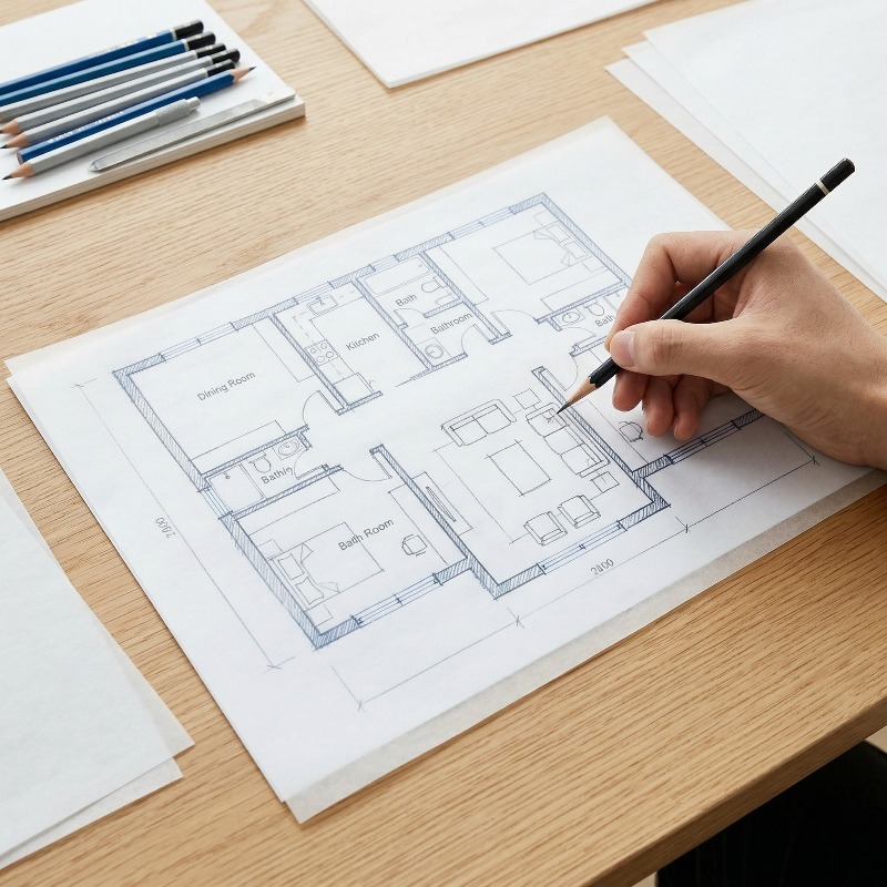 A4 Calligraphy Tracing Paper 1 - đánh giá và giá Home Office Layout