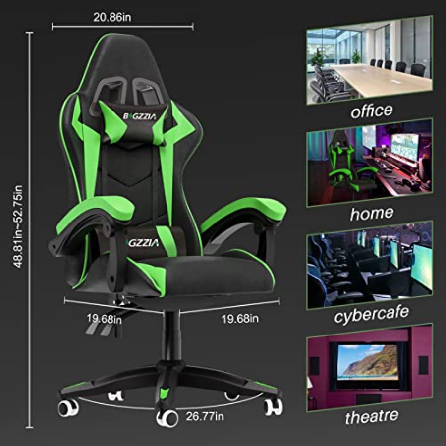 Gaming Chair with Lumbar Suppo - đánh giá và giá Ergonomic Office Chair