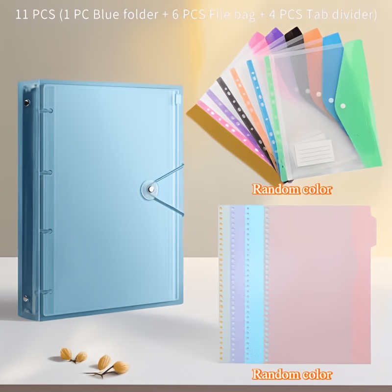 11Pcs A4 Loose Leaf Folder Set - đánh giá và giá Document Scanner Portable