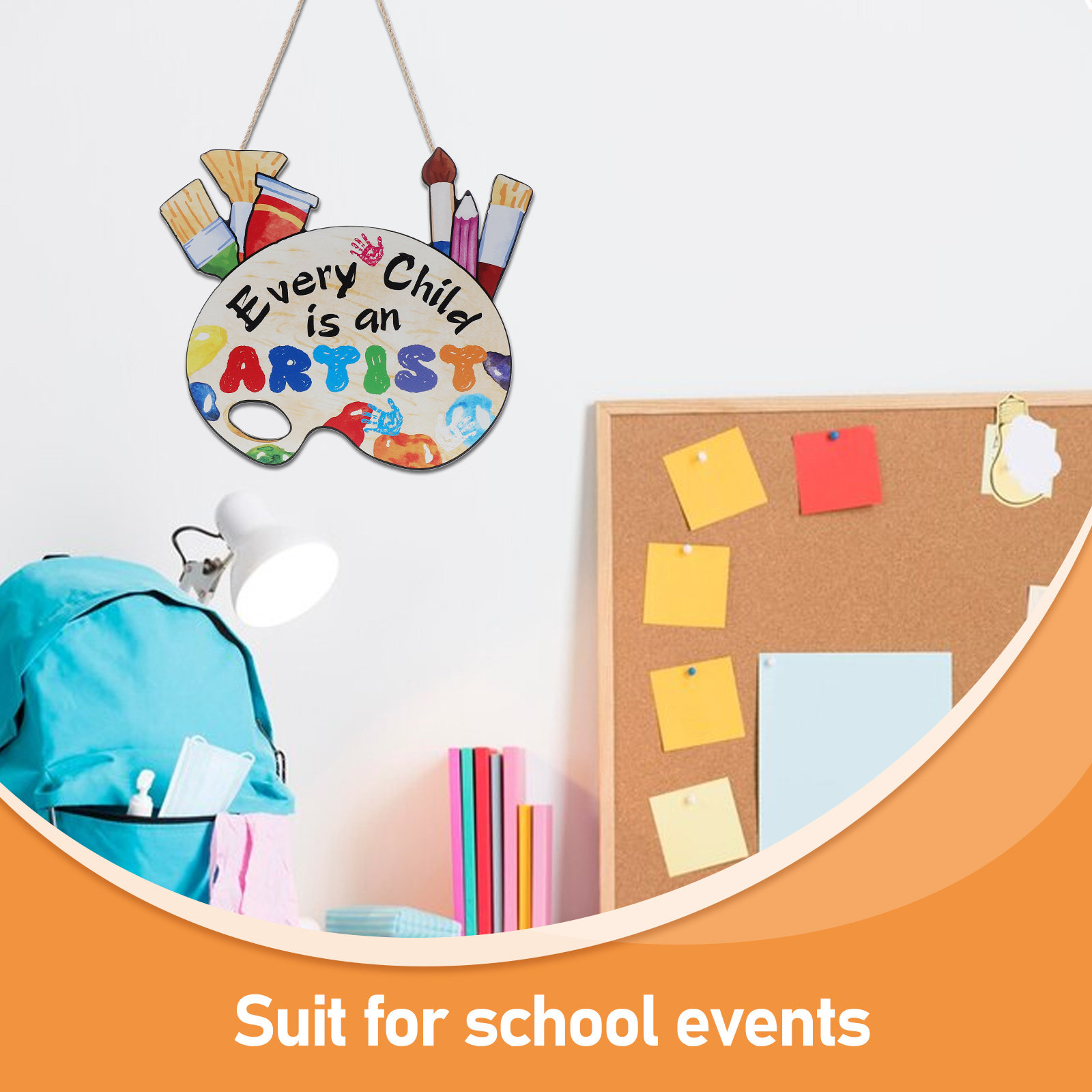 Wooden Classroom Wall Sign – C - đánh giá và giá Home Office Or