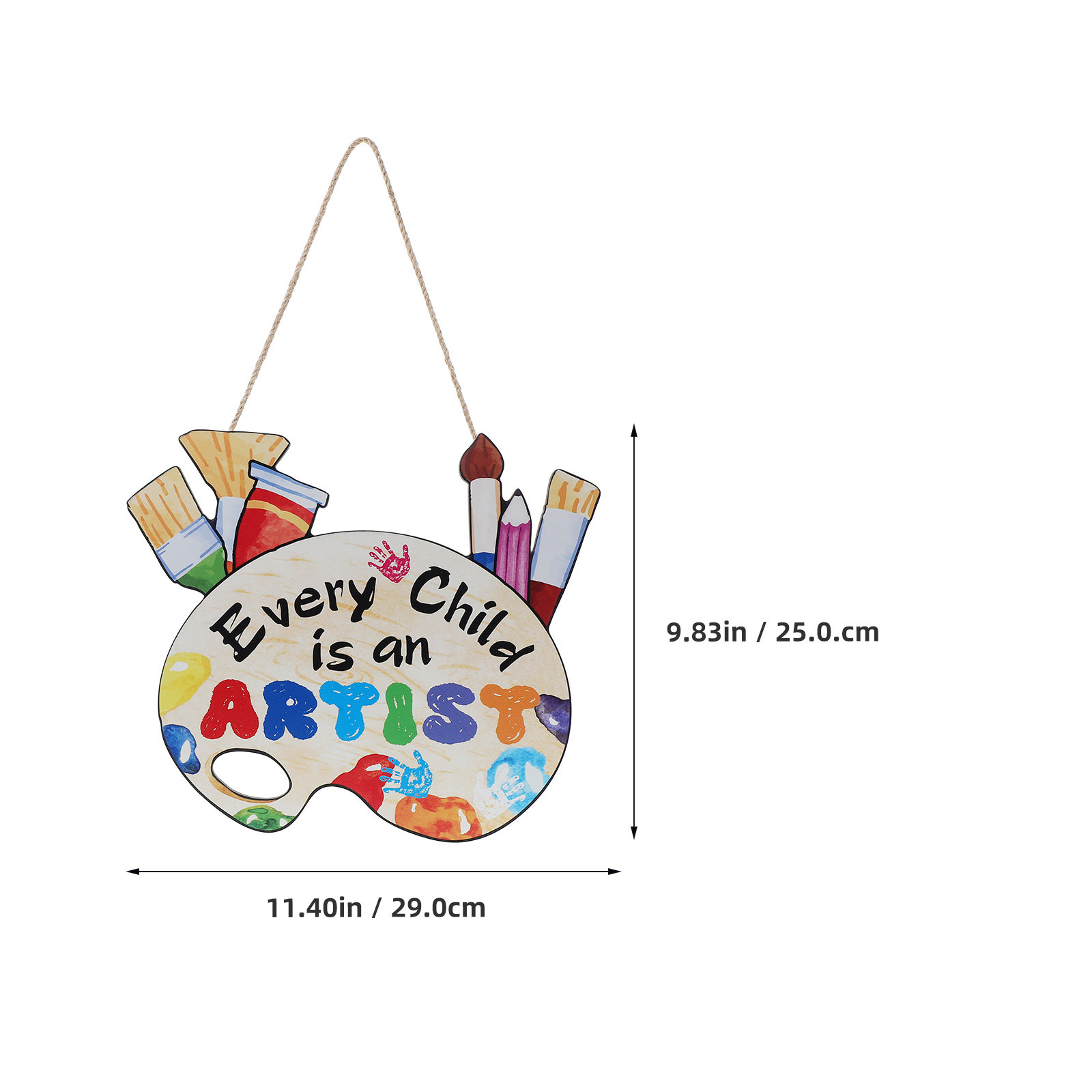 Wooden Classroom Wall Sign – C - đánh giá và giá Home Office Or