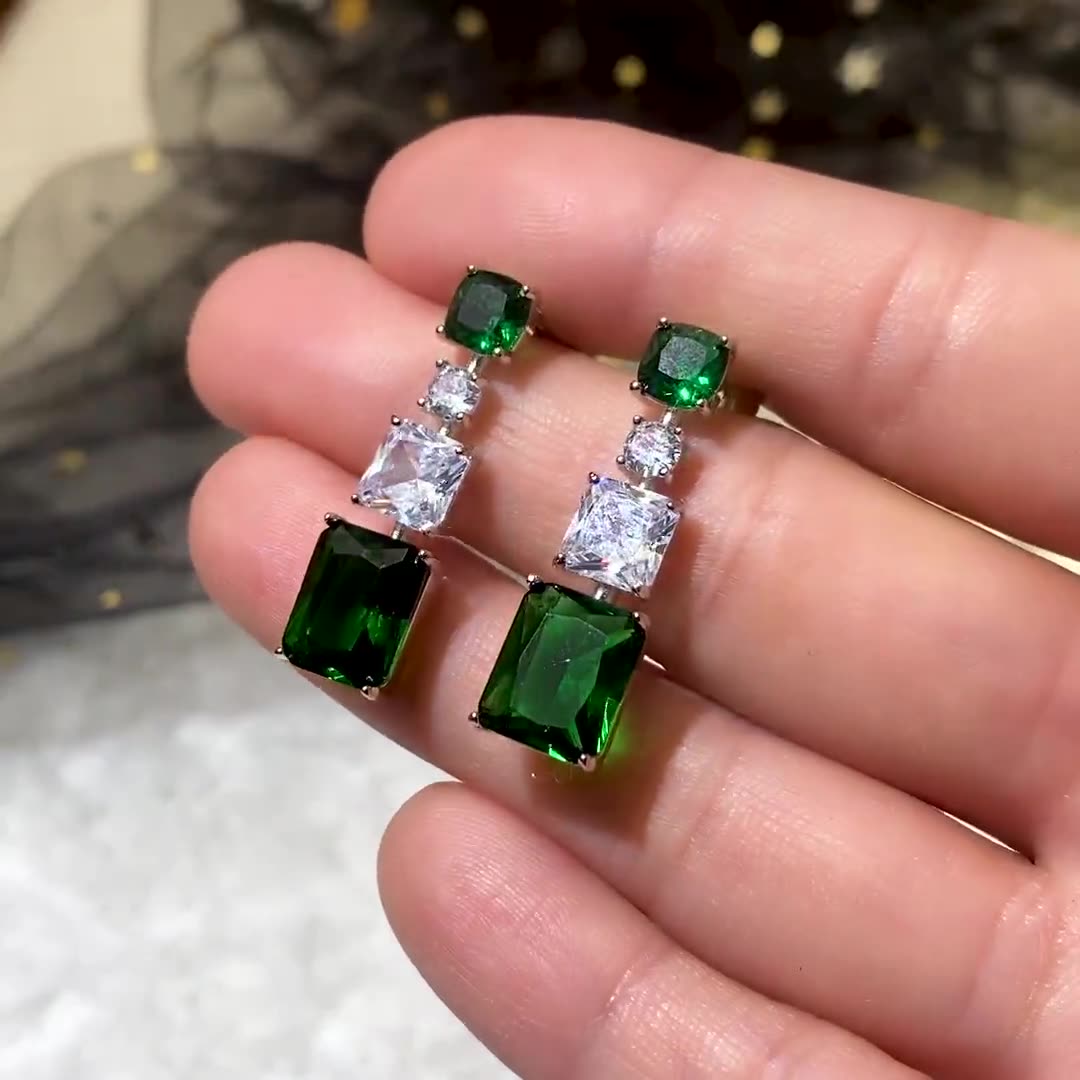 Luxury Bridal Earrings 925 Ste - đánh giá và giá Home Office Layout