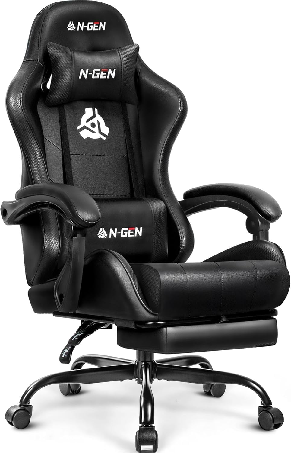 Gaming Chair with Footrest Lum - đánh giá và giá Ergonomic Office Chair