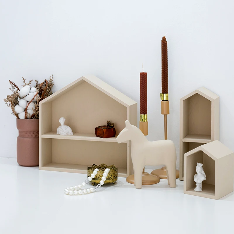 Nordic Wooden Horse Ornaments  - đánh giá và giá Home Office Work Table