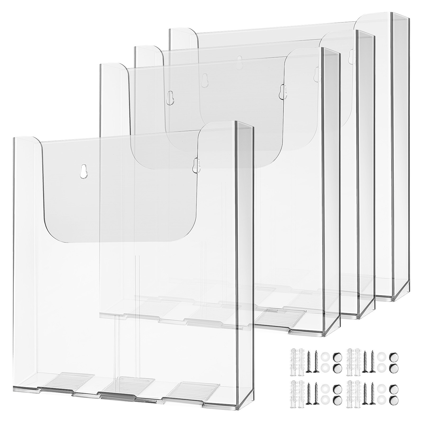4Pcs Acrylic Wall Brochure Hol - đánh giá và giá Document Holder Stand