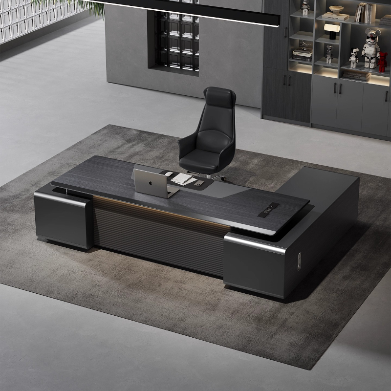 Luxury L Shapes Computer Desk  - đánh giá và giá Home Office Work Table