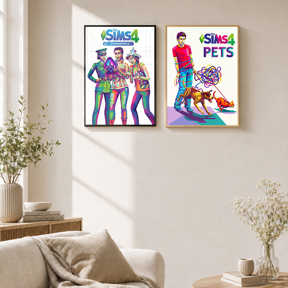 The Sims Metal Posters With Al - đánh giá và giá Home Office Room Inspiration