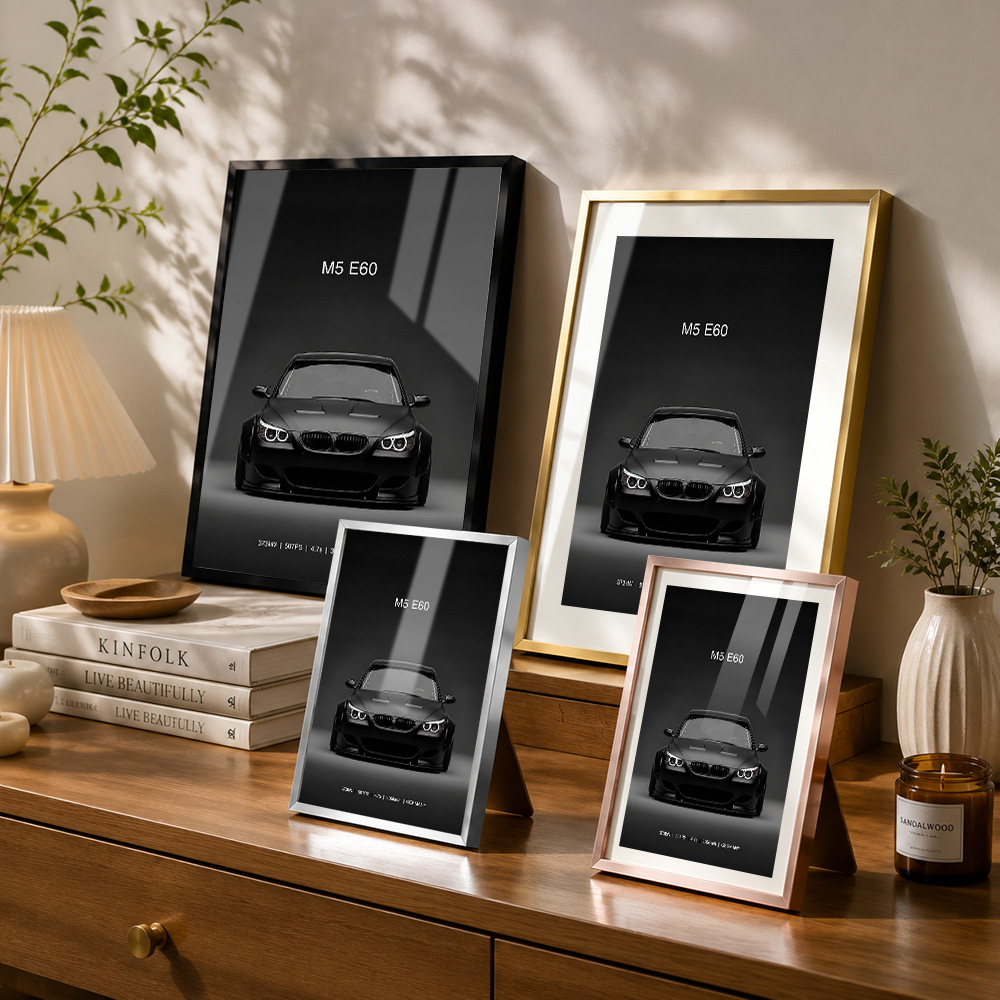 German M5 E60 Black Car Metal  - đánh giá và giá Home Office Or