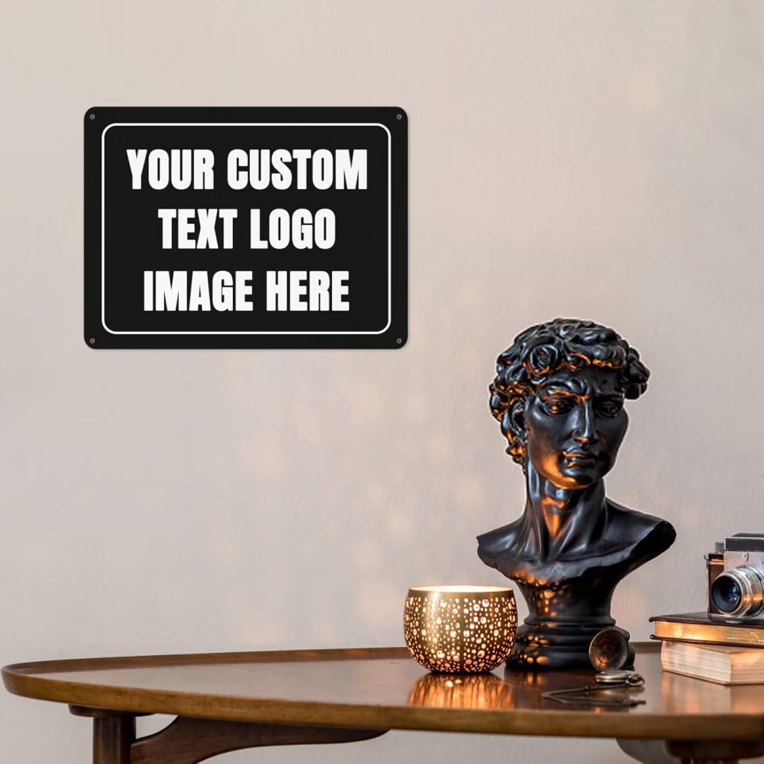 Custom Sign Personalized Metal - đánh giá và giá Home Office Logo