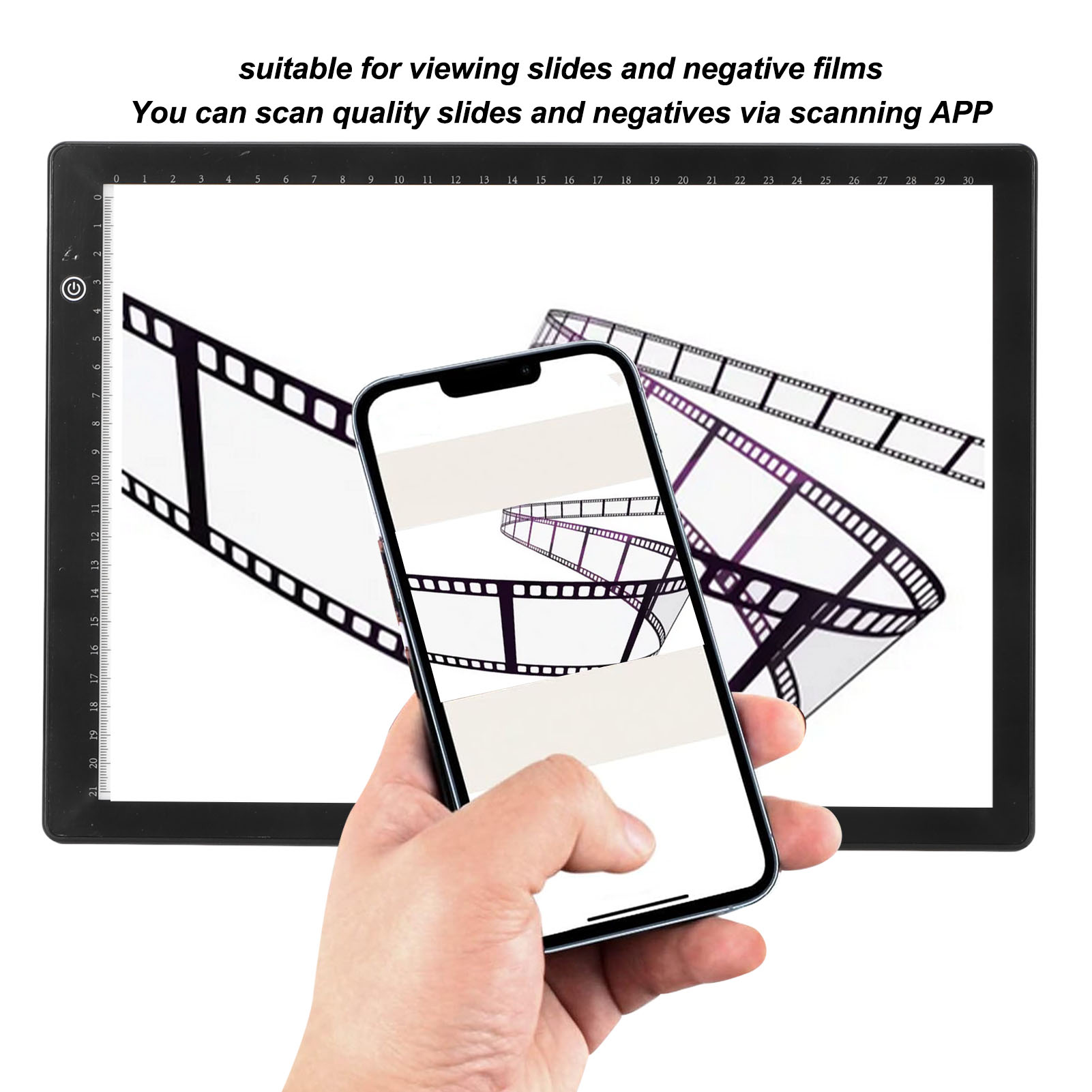 Slide Viewer 3 Brightness Leve - đánh giá và giá Document Scanner Portable