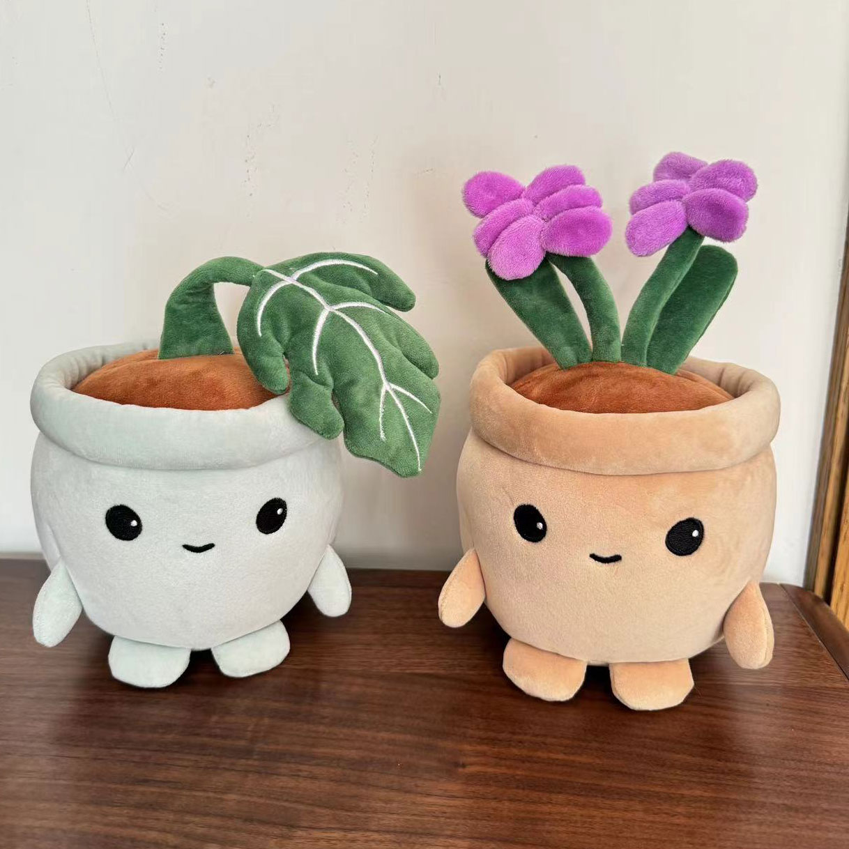 Cute Monstera Plush Potted Pla - đánh giá và giá Home Office Layout
