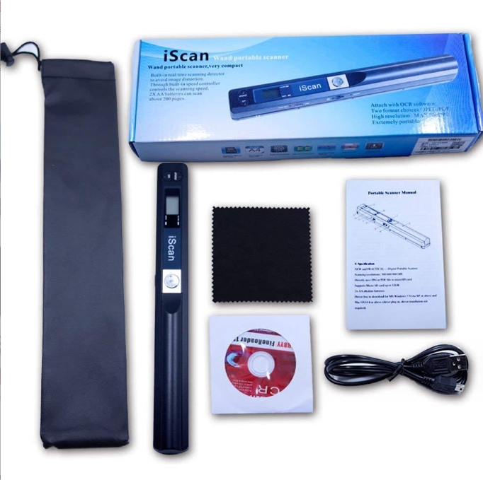 Mini Portable 900DPI A4 Book S - đánh giá và giá Document Scanner Portable