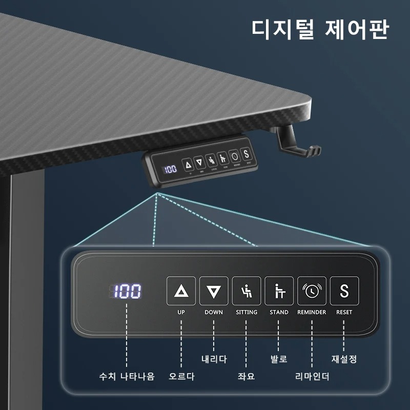 Electric Adjustable Height Com - đánh giá và giá Home Office Work Table