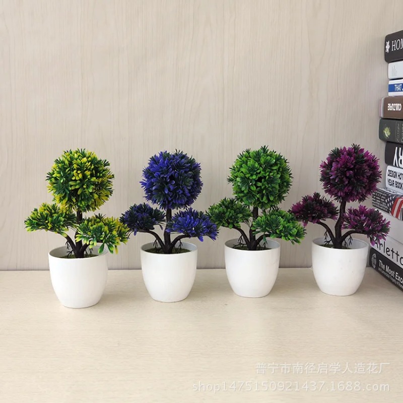 Artificial Small Tree Potted P - đánh giá và giá Home Office Layout