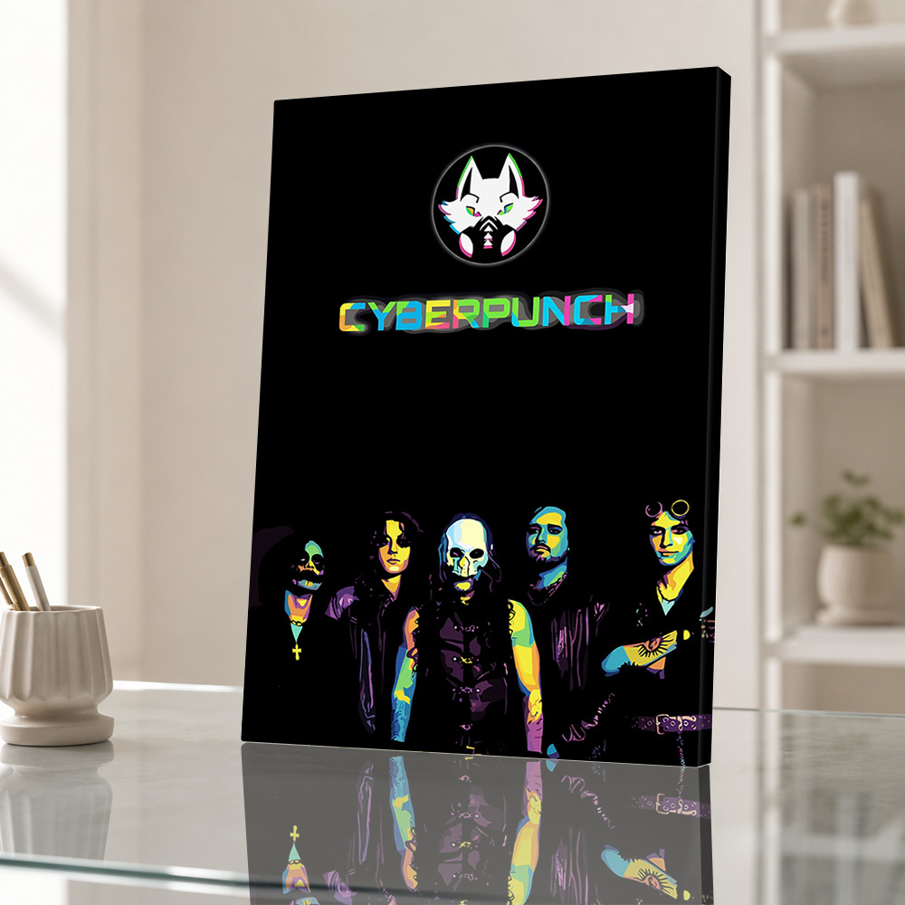 Cyberpunk Canvas Print Poster  - đánh giá và giá Home Office Or