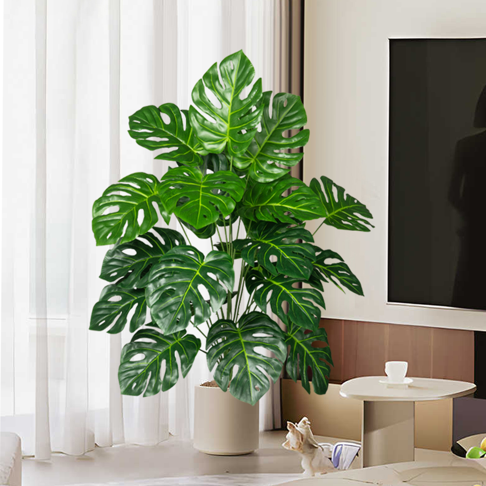 70-100cm Artificial Monstera T - đánh giá và giá Home Office Layout
