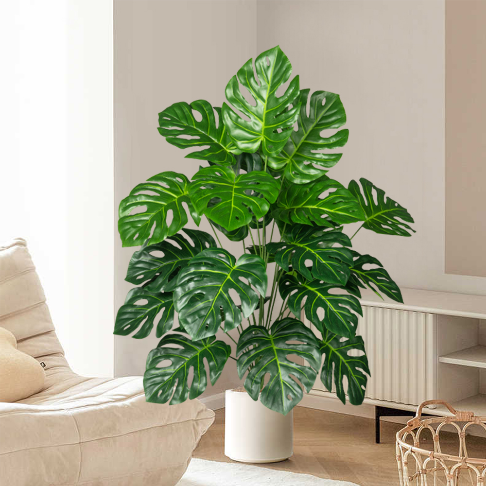 70-100cm Artificial Monstera T - đánh giá và giá Home Office Layout