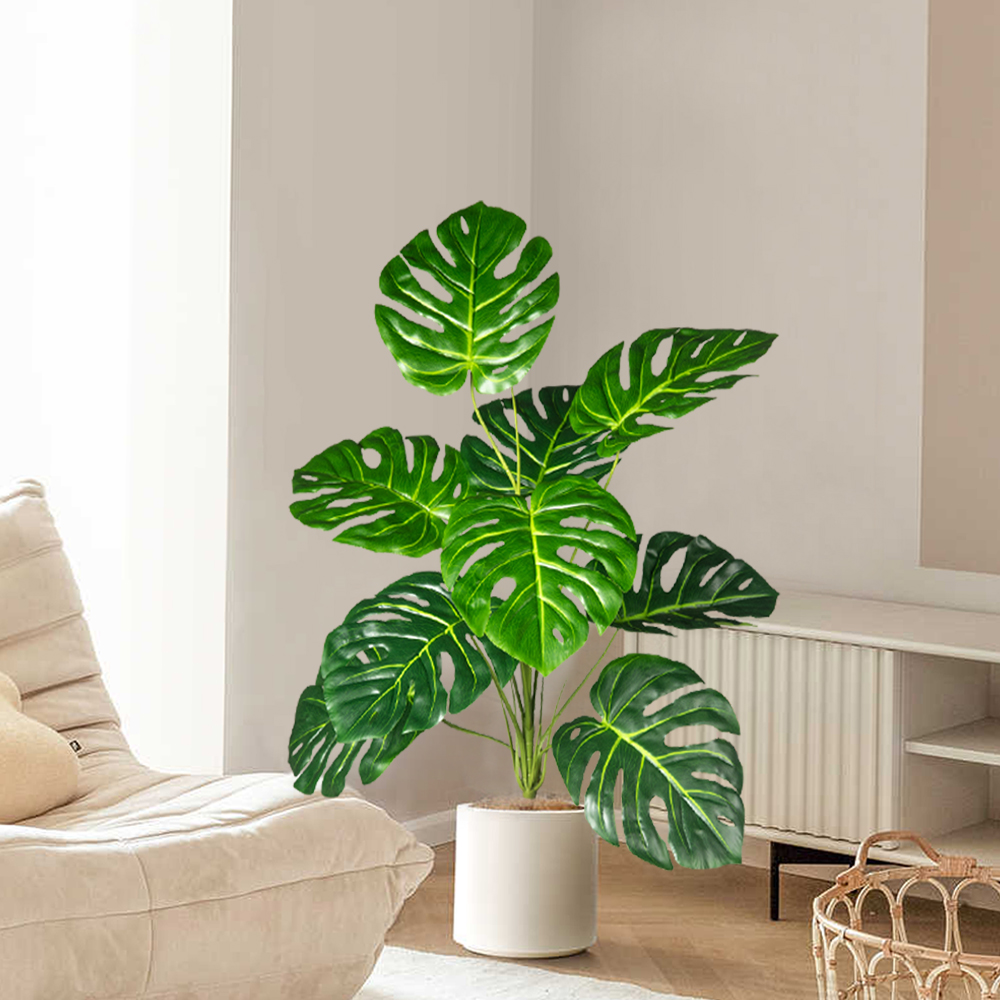 70-100cm Artificial Monstera T - đánh giá và giá Home Office Layout