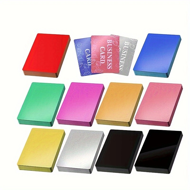 50Pcs/Set Portable Metal Busin - đánh giá và giá Home Office Logo