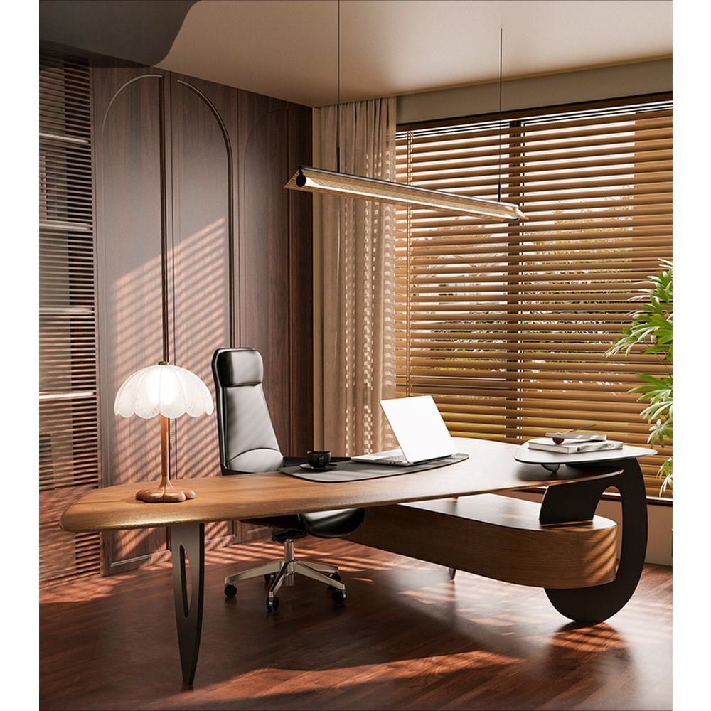 Premium Pine Wood Executive De - đánh giá và giá Home Office Work Table