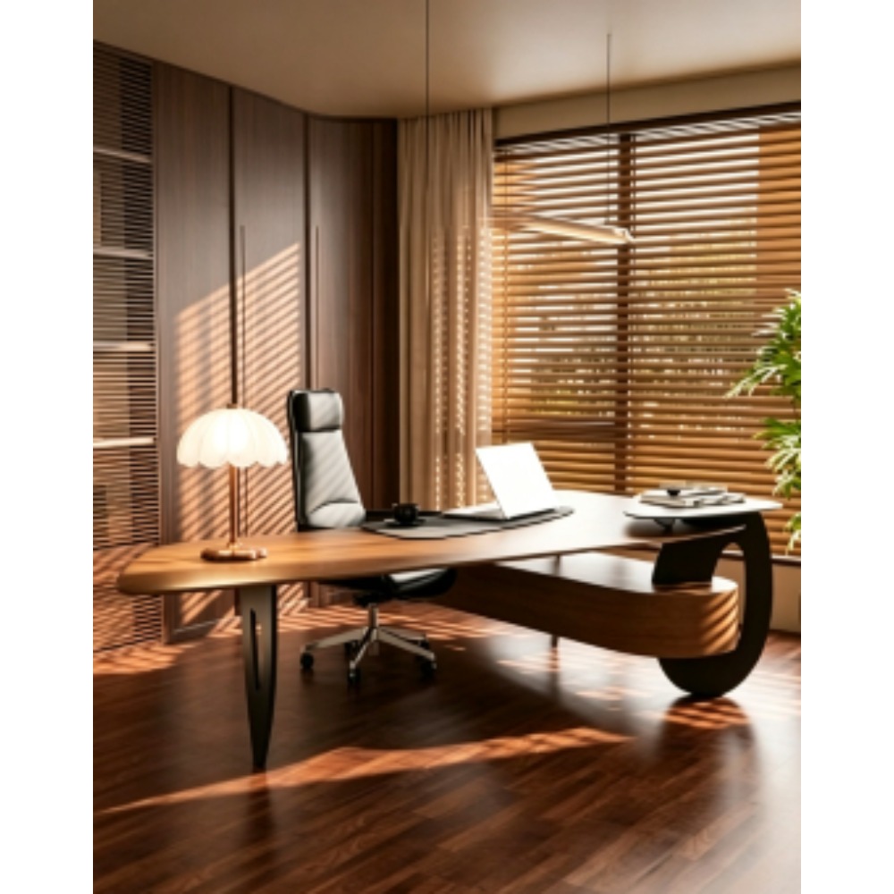 Premium Pine Wood Executive De - đánh giá và giá Home Office Work Table