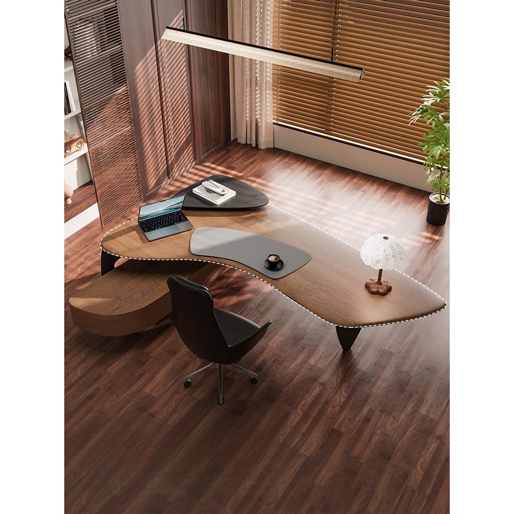 Premium Pine Wood Executive De - đánh giá và giá Home Office Work Table