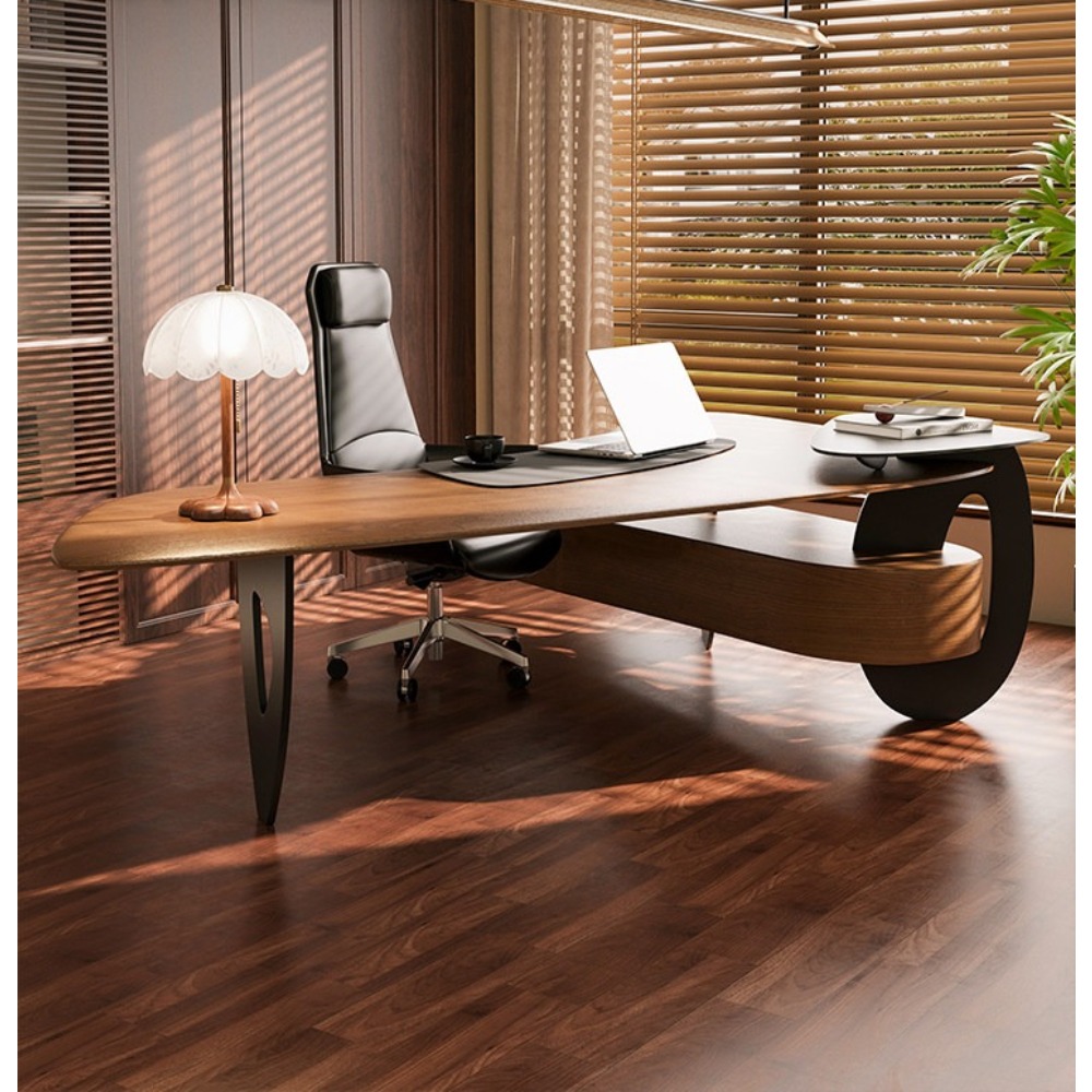 Premium Pine Wood Executive De - đánh giá và giá Home Office Work Table