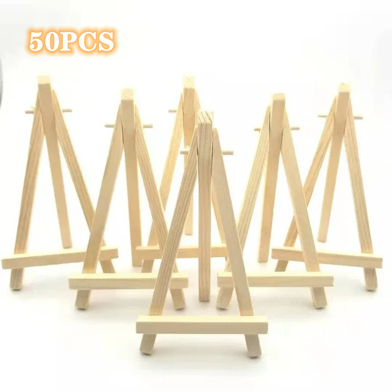 50/10pcs Wood Mini Easel Frame - đánh giá và giá Document Holder Stand