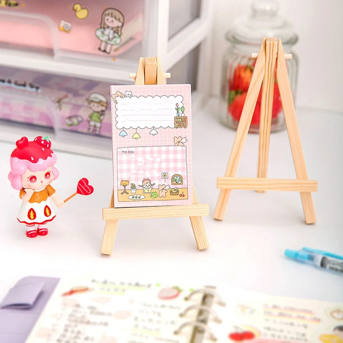 50/10pcs Wood Mini Easel Frame - đánh giá và giá Document Holder Stand