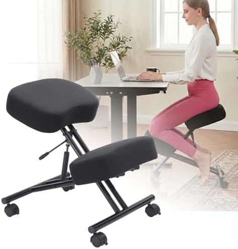 Kneeling Chair Linen Ergonomic - đánh giá và giá Ergonomic Office Chair
